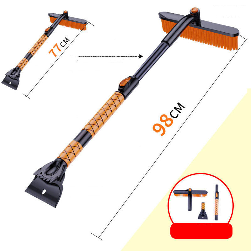 Compact Car Ice Scraper And Deicer Tool - Befez