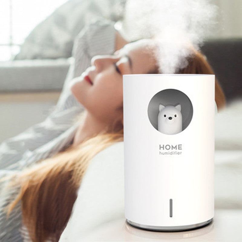Compact Cool Mist Humidifier with Night Light