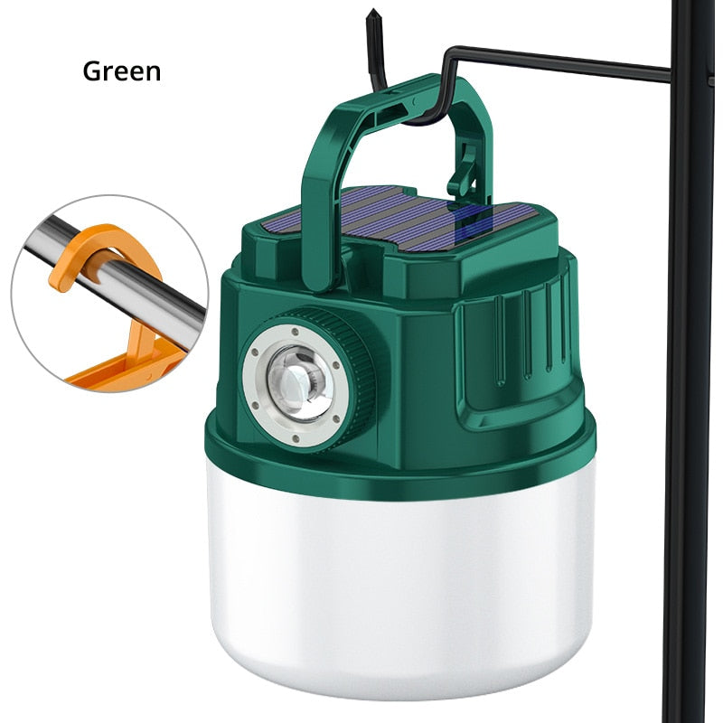 Portable Solar Powered LED Camping Lantern Light - Befez