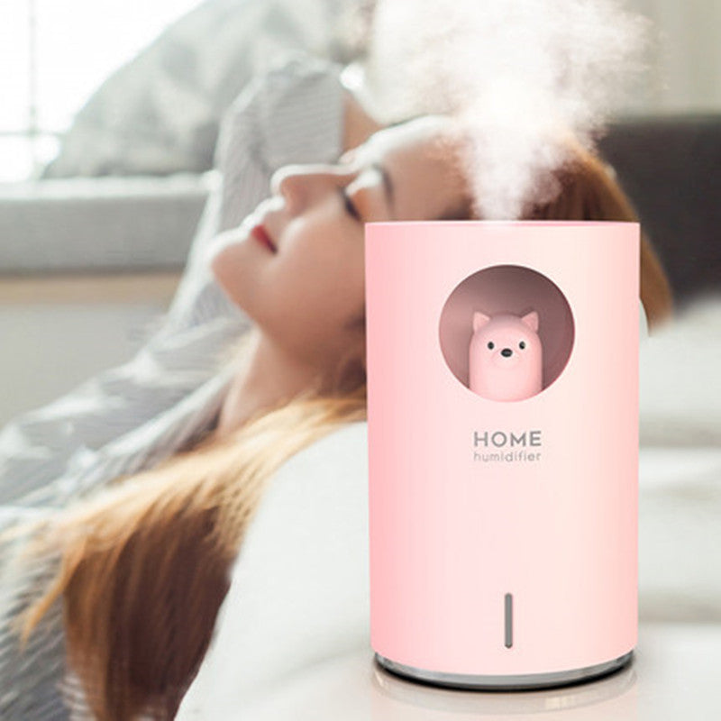 Compact Cool Mist Humidifier with Night Light