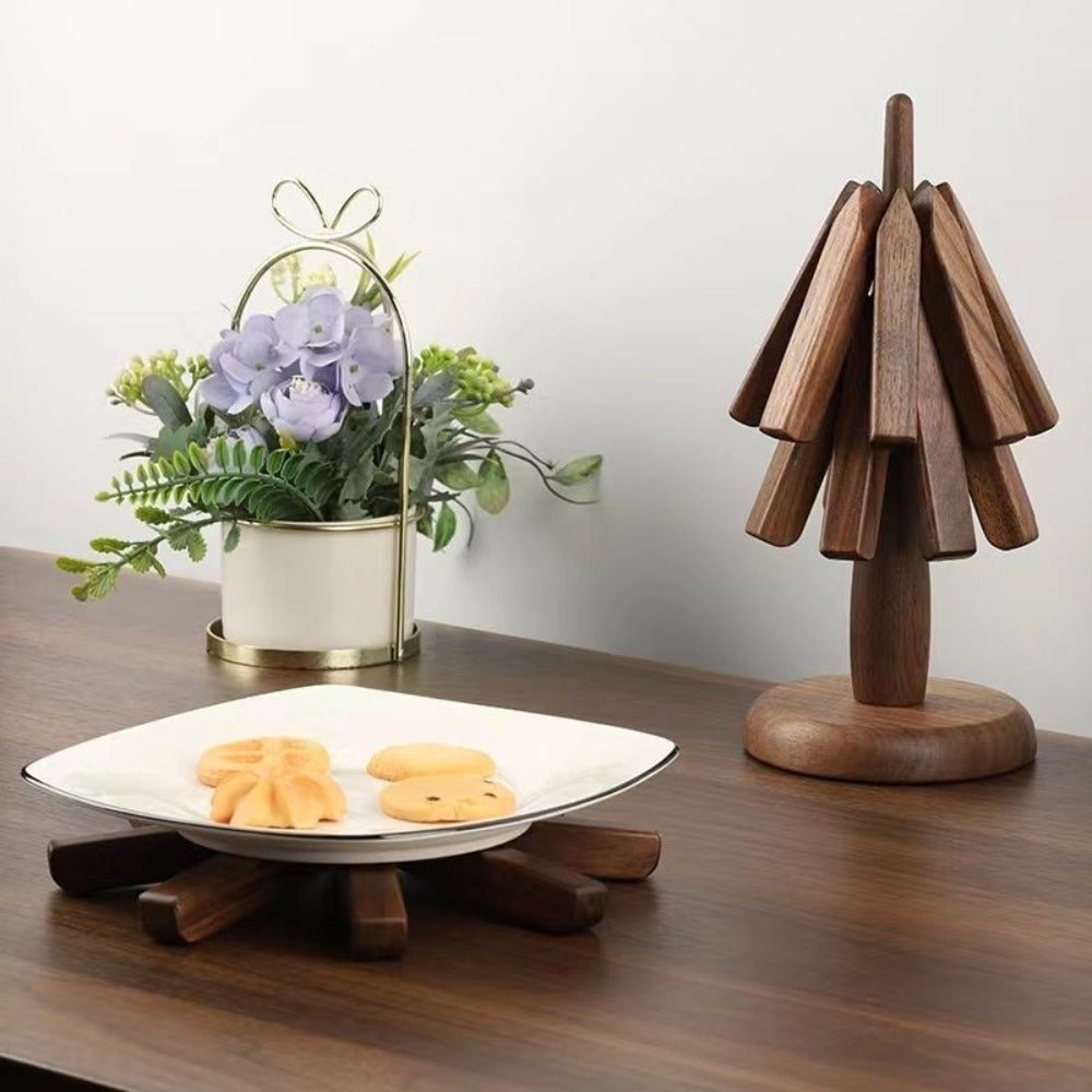 Elegant Wooden Table Decor - Befez