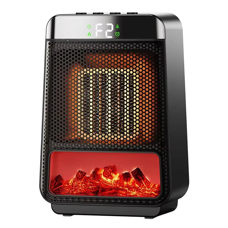 Compact 1500W Electric Space Heater Fan
