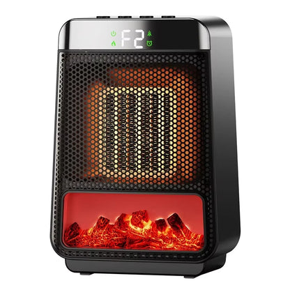 Compact 1500W Electric Space Heater Fan