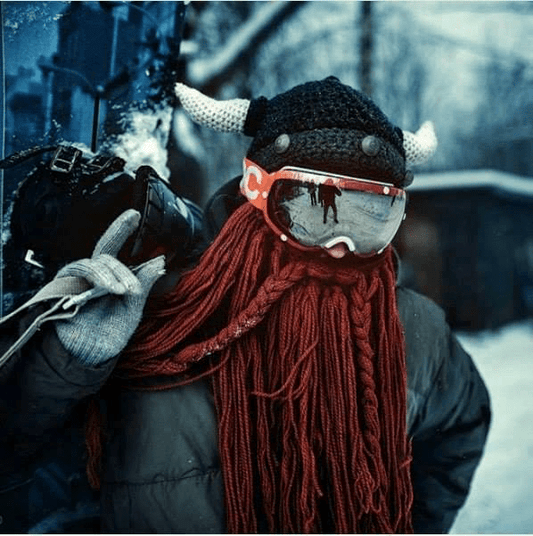 Warm Viking Winter Beanie Hat - Befez