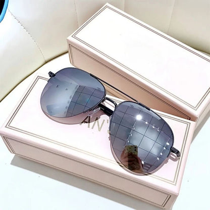 Trendy Men's Gradient UV Sunglasses