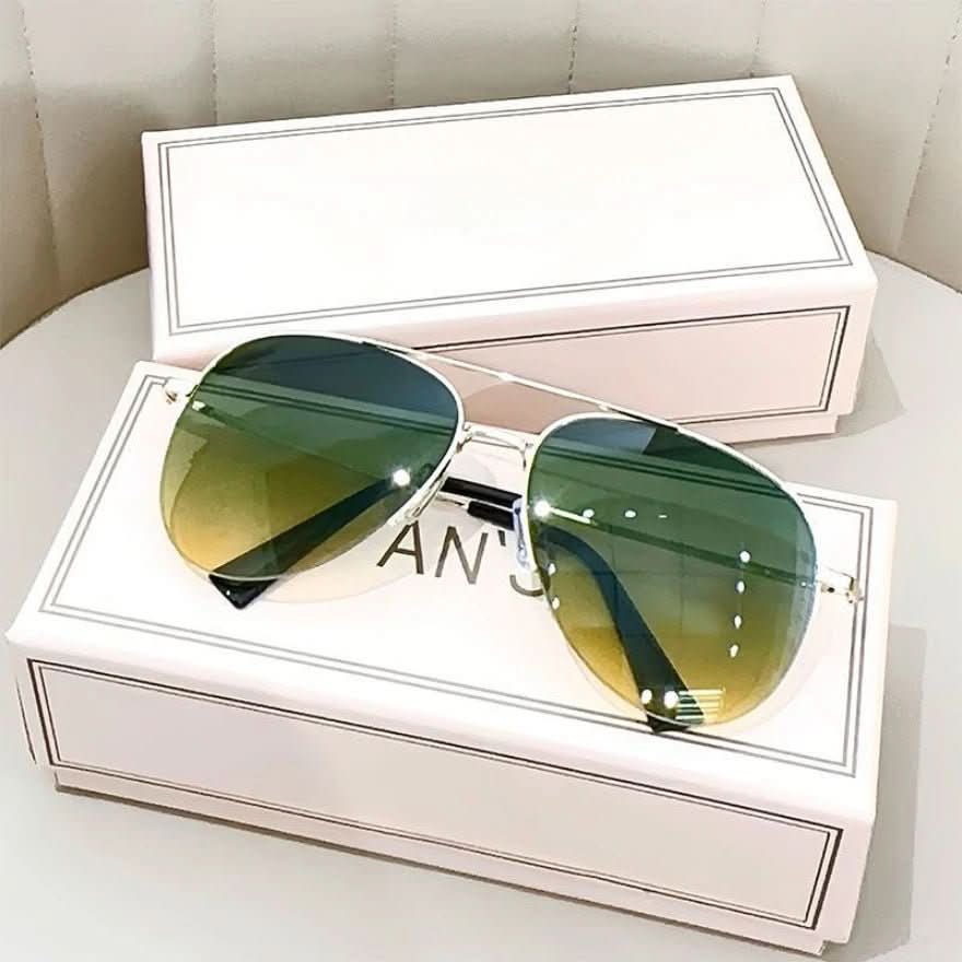 Trendy Men's Gradient UV Sunglasses