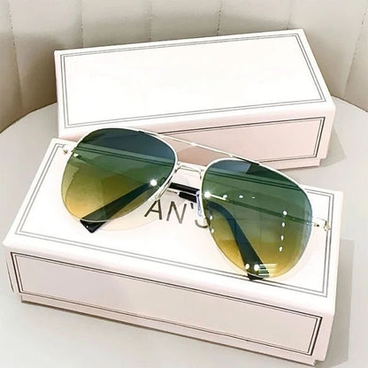 Trendy Men's Gradient UV Sunglasses