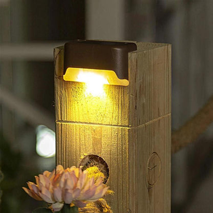Waterproof Outdoor Solar Powered Lamp