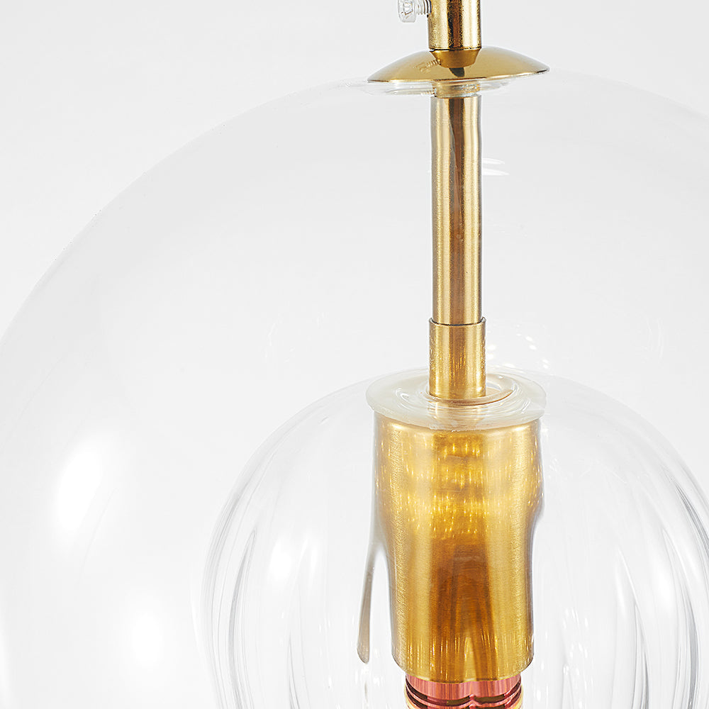 Warm Globe Pendant Light - Soft Home Lighting Fixture