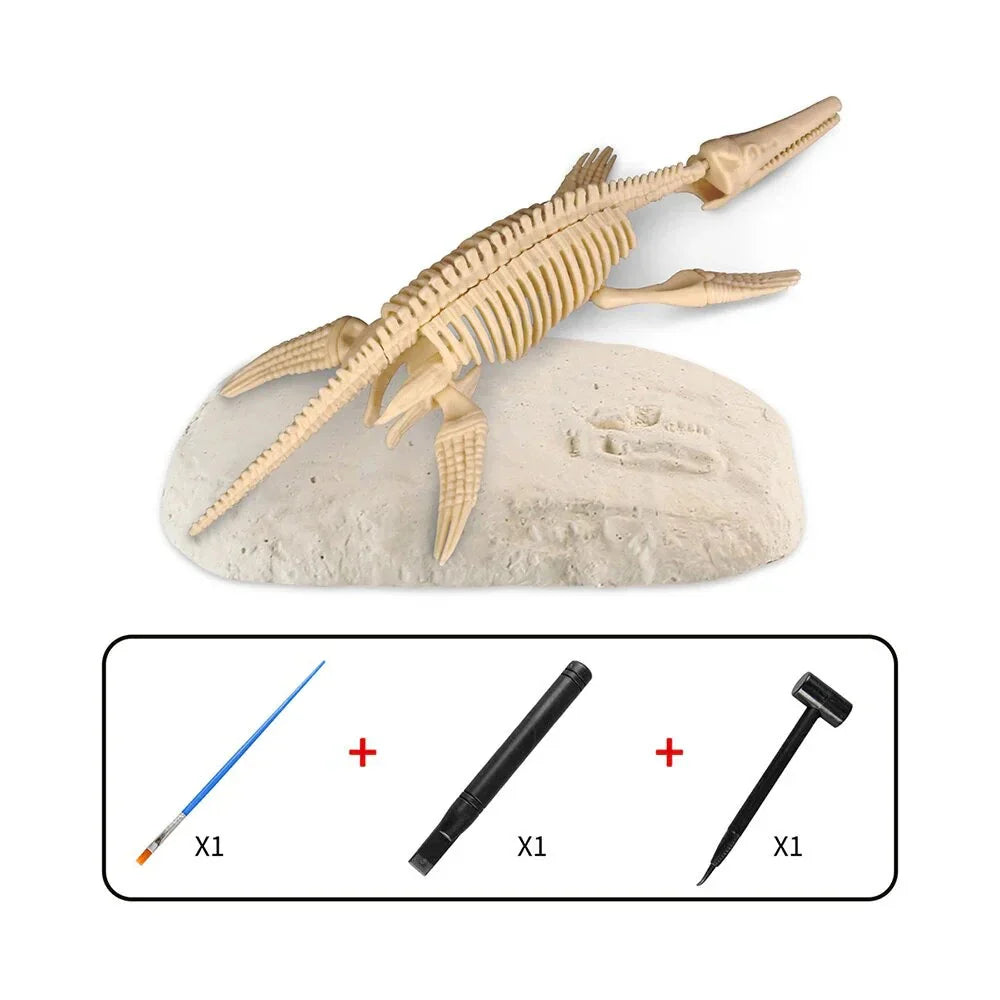 Dino Fossil Excavation Kit - Dig and Discover Set