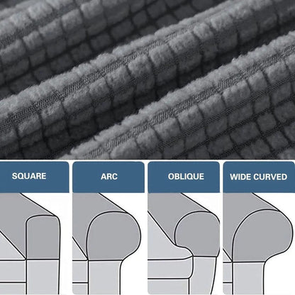 Waterproof Armchair Covers with Woven Pattern
