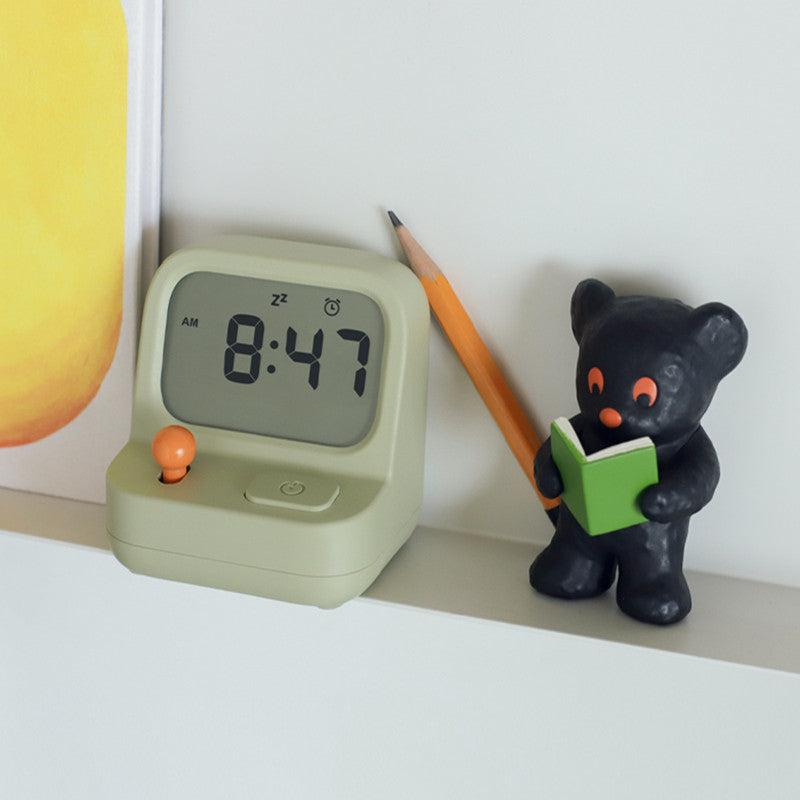 Fun Retro Gaming System With Alarm Clock