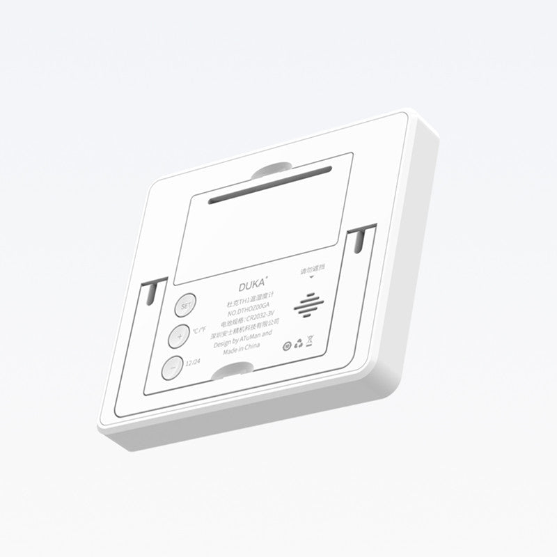 Accurate Digital Wall Clock Thermometer Humidity Gauge