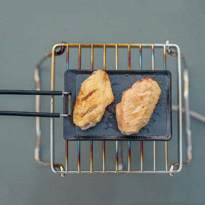 Compact Lightweight Camping Grill Pan