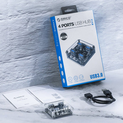 Slim 4-Port USB 3.0 Hub Expansion Dock