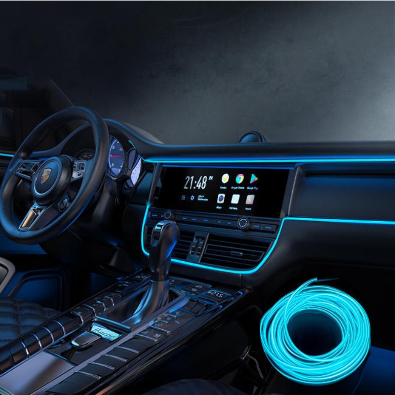 Car LED Interior Lighting USB Strip Kit - Befez