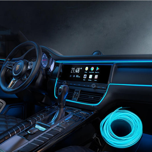 Car LED Interior Lighting USB Strip Kit - Befez