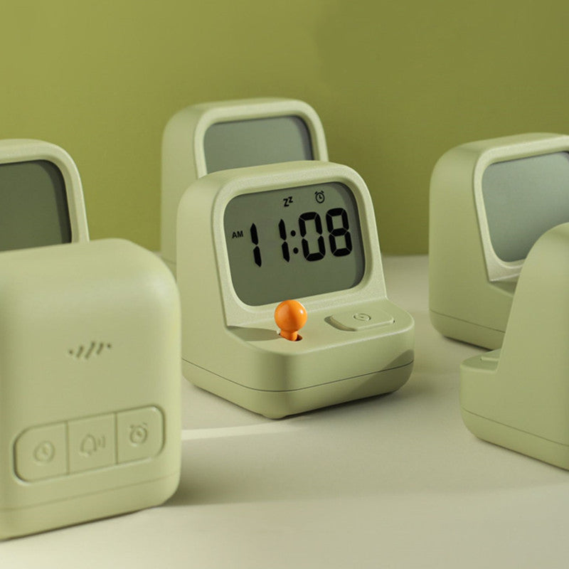 Fun Retro Gaming System With Alarm Clock - Befez