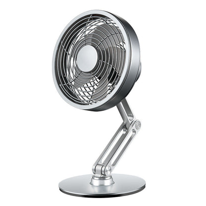 Compact Portable 360 Rotating Mini Metal Desk Fan