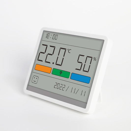 Accurate Digital Wall Clock Thermometer Humidity Gauge - Befez