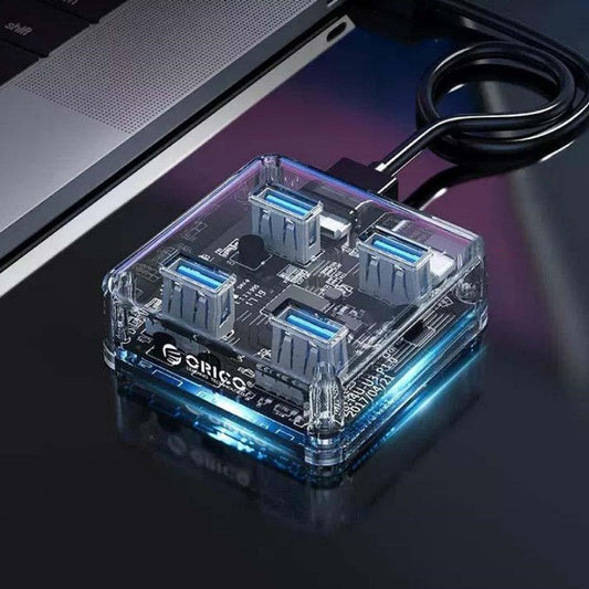 Slim 4-Port USB 3.0 Hub Expansion Dock - Befez