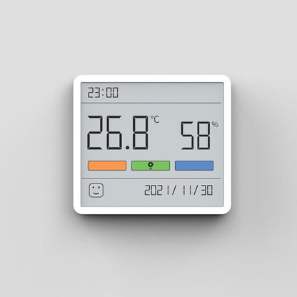 Accurate Digital Wall Clock Thermometer Humidity Gauge