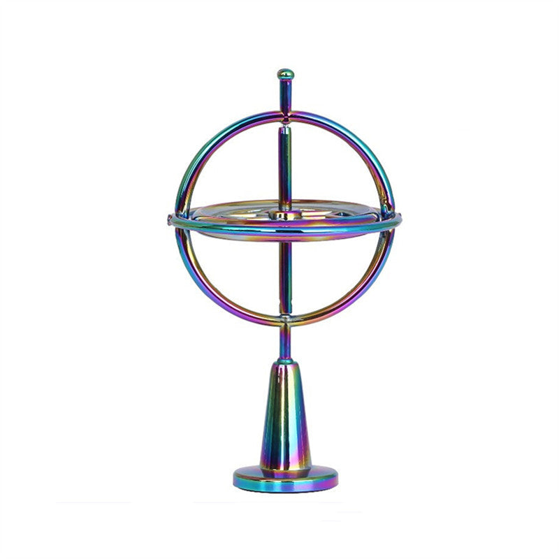Calming Metal Spinning Balance Gyro Toy