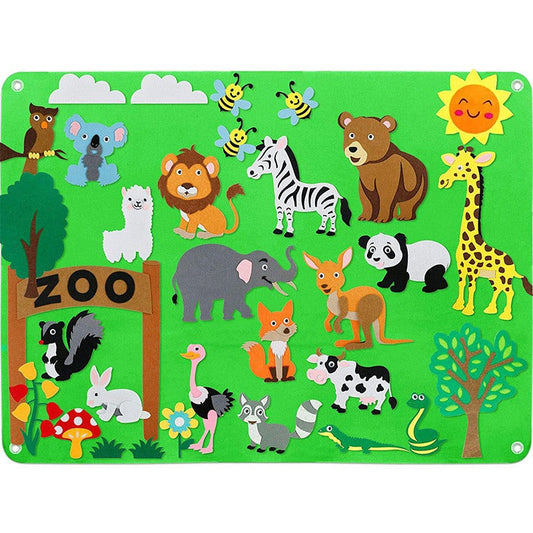 Colorful Felt Decor Wall Art - Befez