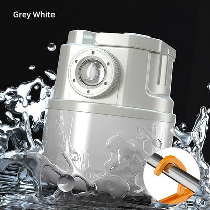 Portable Solar Powered LED Camping Lantern Light