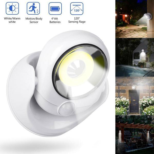 Bright LED Motion Sensor Light - Energy Efficient