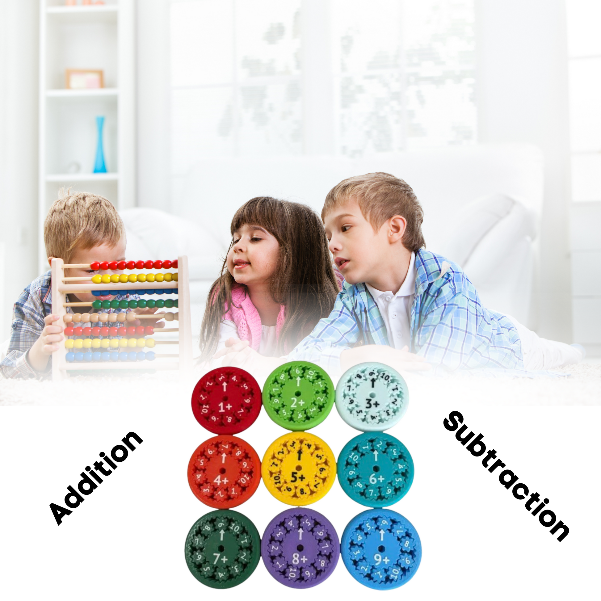 Fun Math Fidget Spinner Toy - Befez