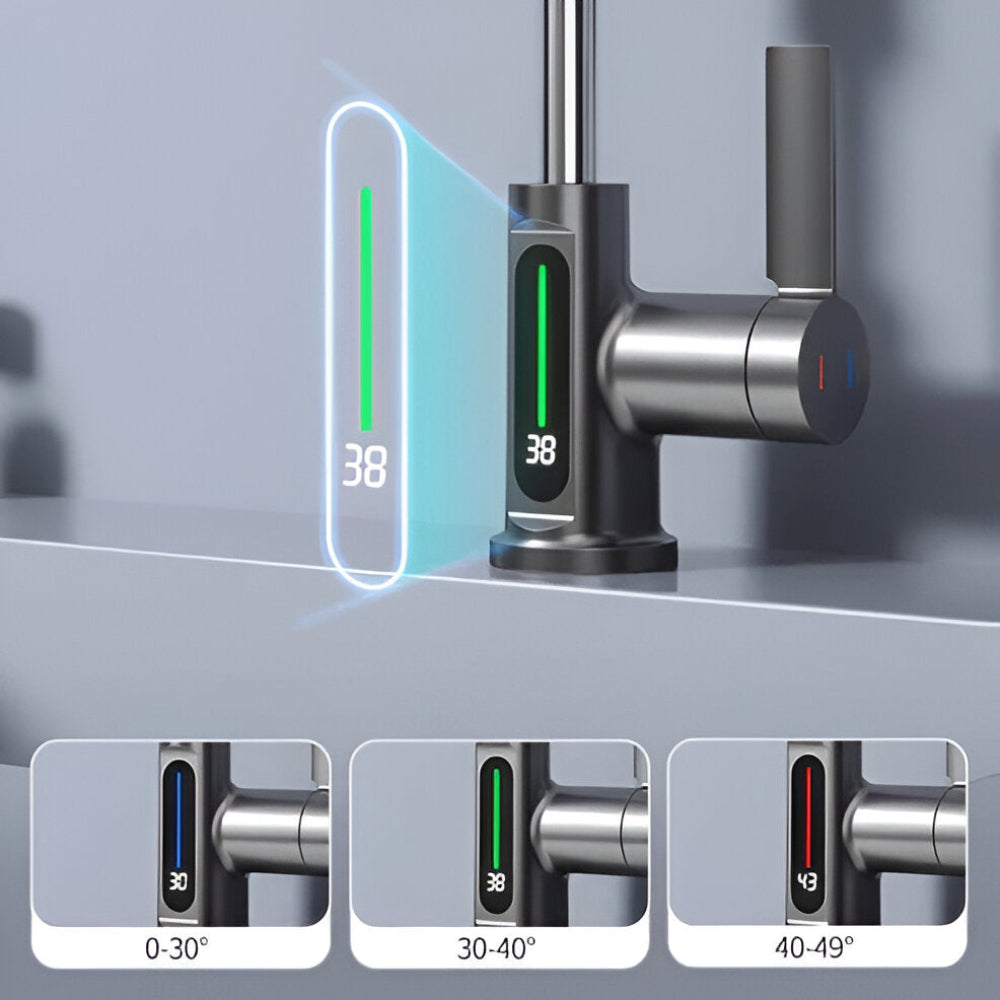 Befez | Touch Kitchen Faucet with Digital Temperature Control