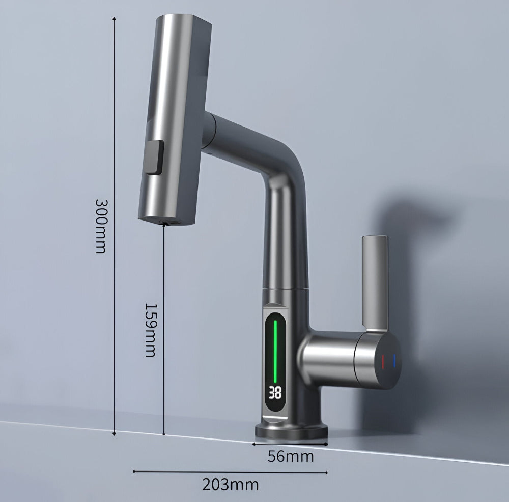 Befez | Touch Kitchen Faucet with Digital Temperature Control