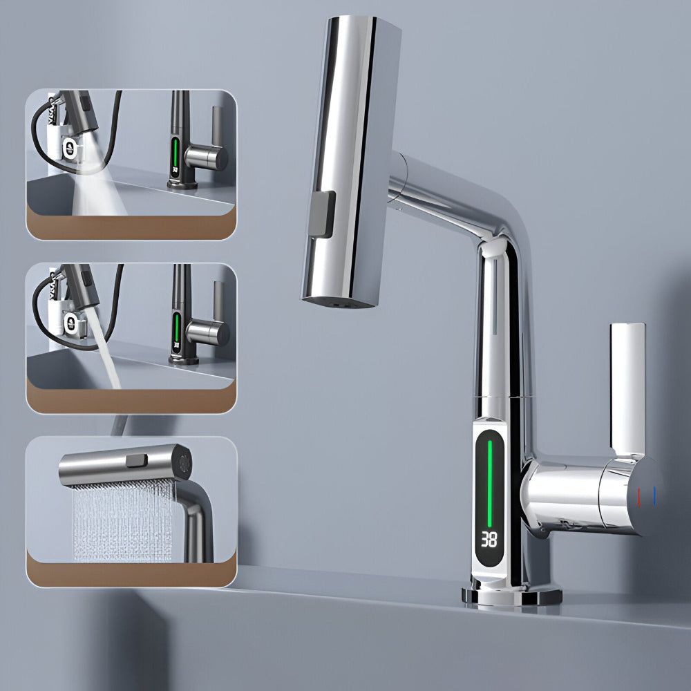 Befez | Touch Kitchen Faucet with Digital Temperature Control