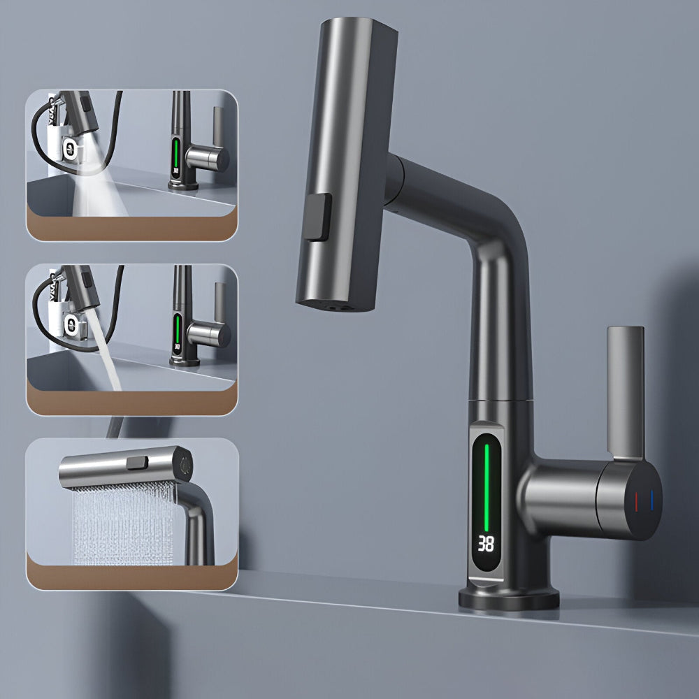 Befez | Touch Kitchen Faucet with Digital Temperature Control