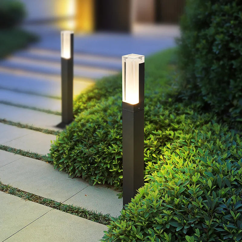 Durable LED Garden Light Waterproof Black