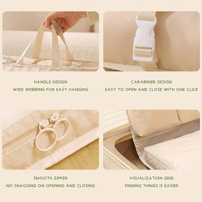 Portable Foldable Travel Organizer Bag