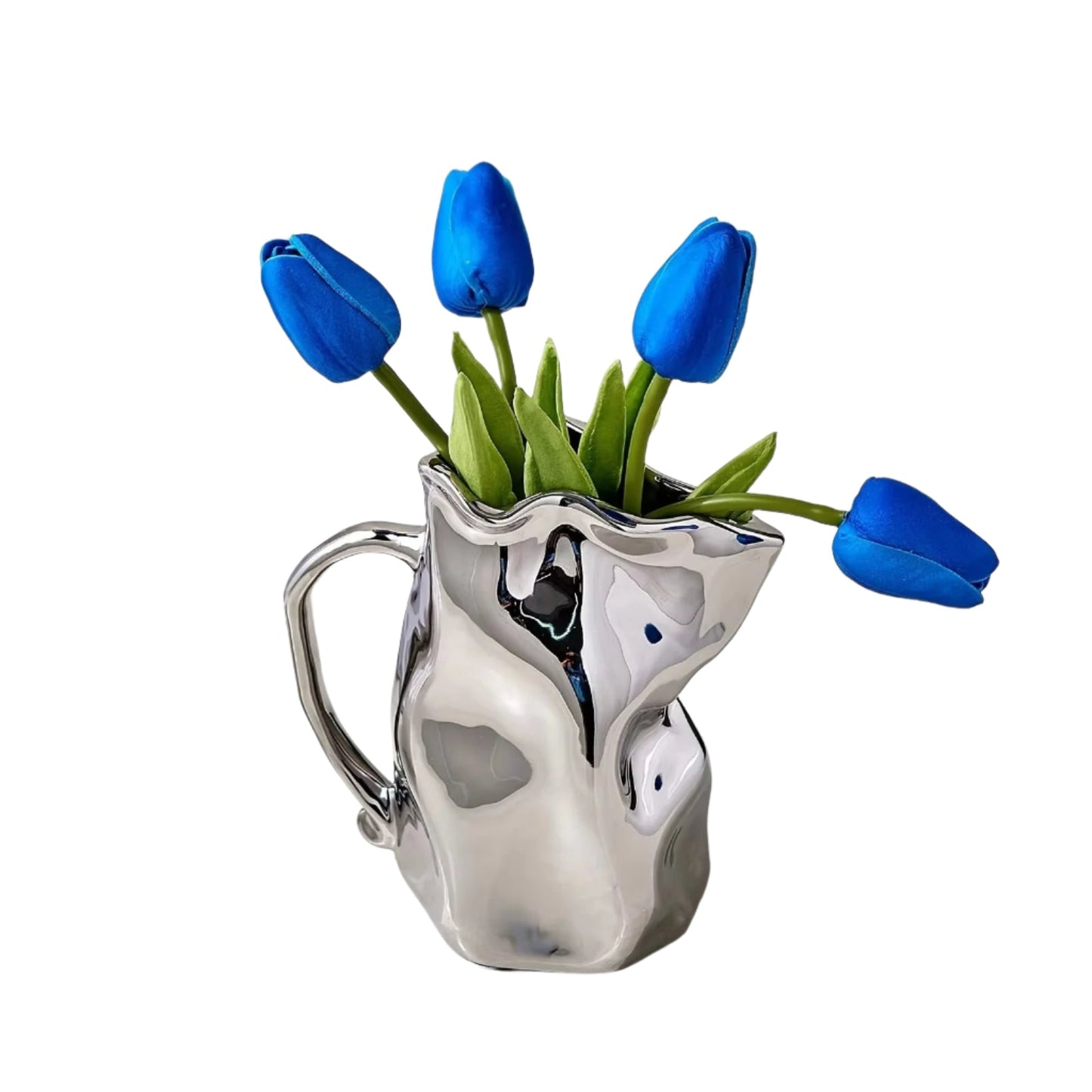 Elegant White Ceramic Vase