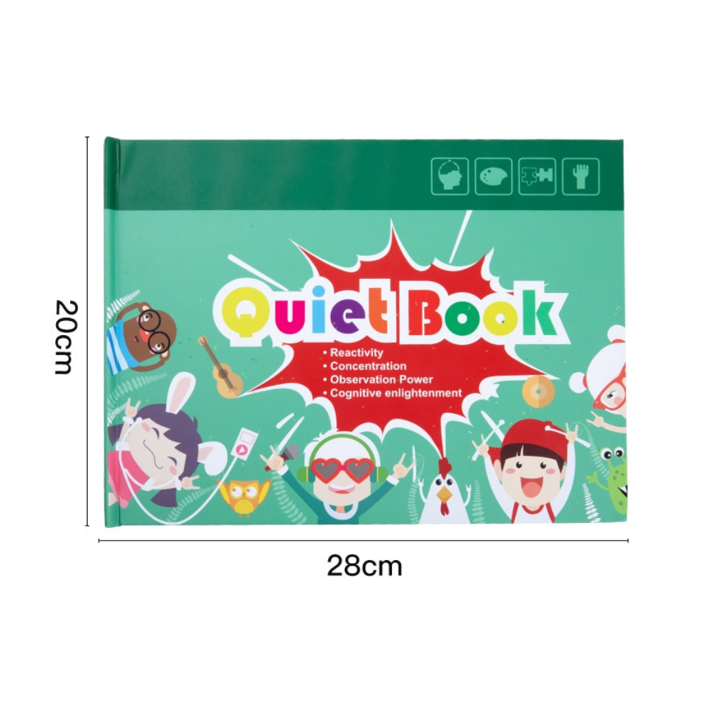 Educational Activity Book for Kids