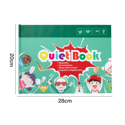 Interactive Learning Quiet Book for Kids