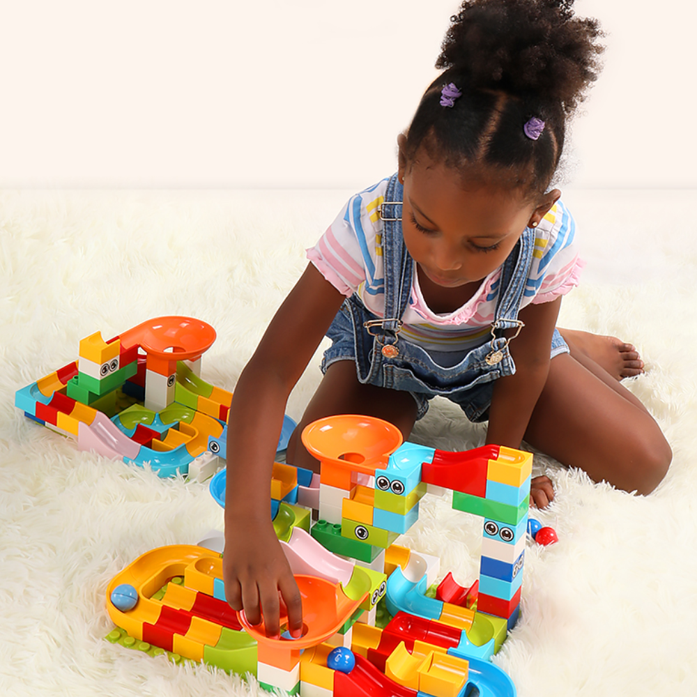 Ultimate Marble Run Kit - Build Your Own Racing Track