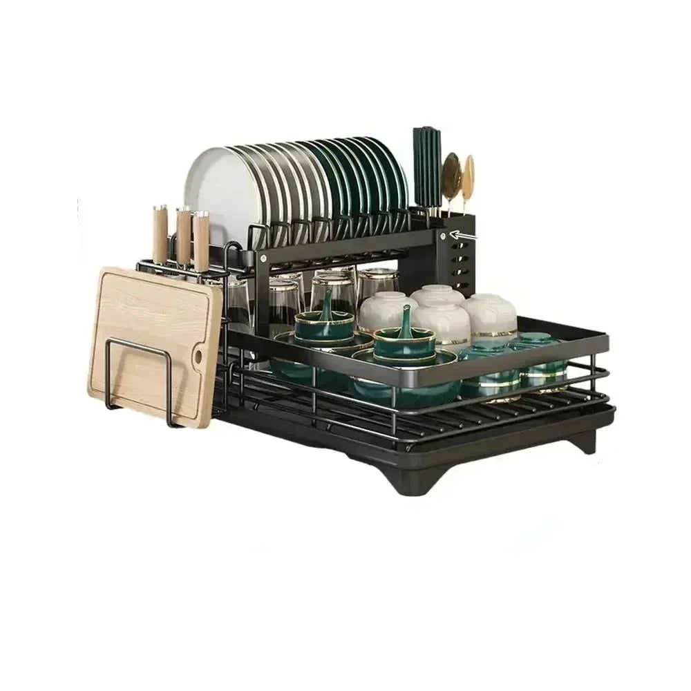 Compact Folding Dish Rack