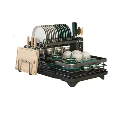 Compact Folding Dish Rack