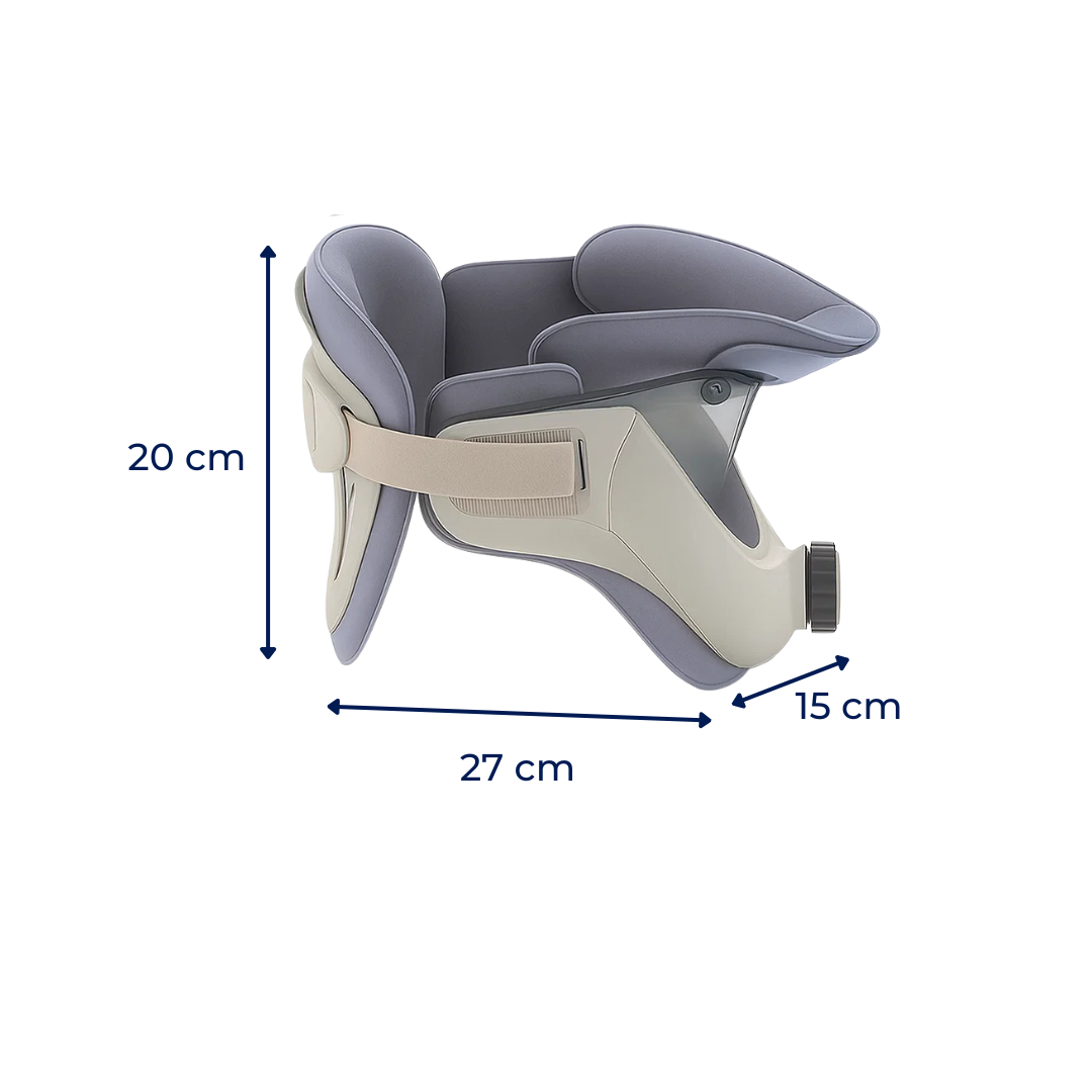 Comfortable Inflatable Neck Support Pillow for Home Office