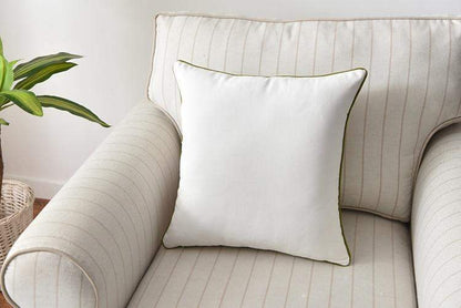 Rustic Embroidered Country Pillow