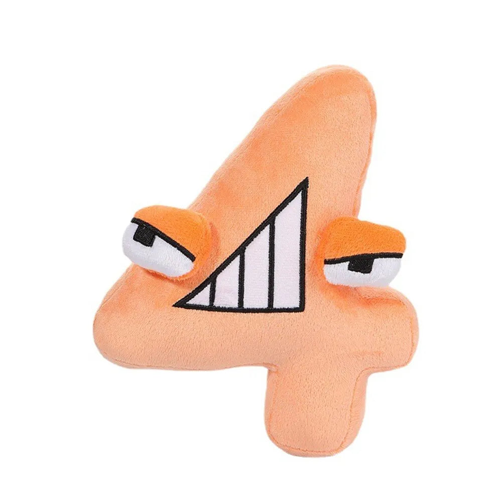 Soft Number Stuffed Animal Toy