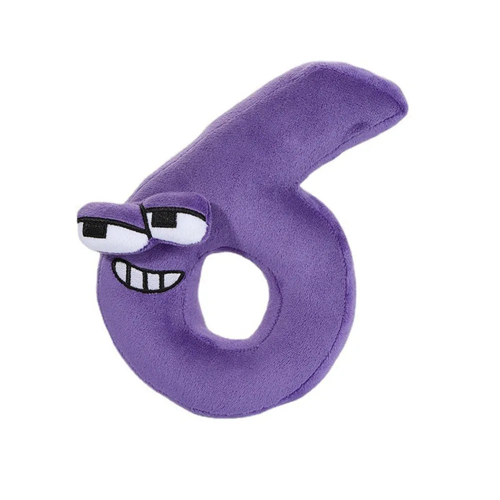 Soft Number Stuffed Animal Toy