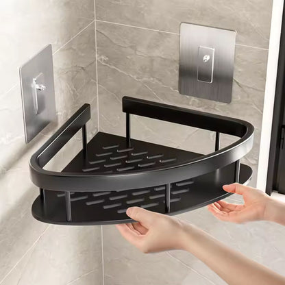 Stainless Steel Curved Shower Organizer