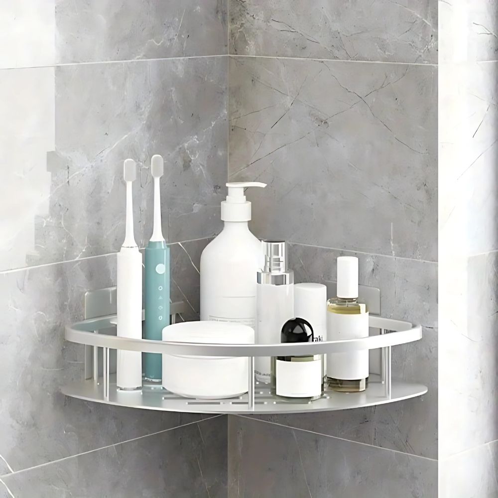Stainless Steel Curved Shower Organizer - Befez