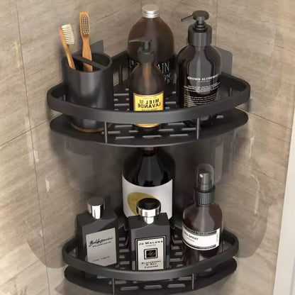 Stainless Steel Curved Shower Organizer